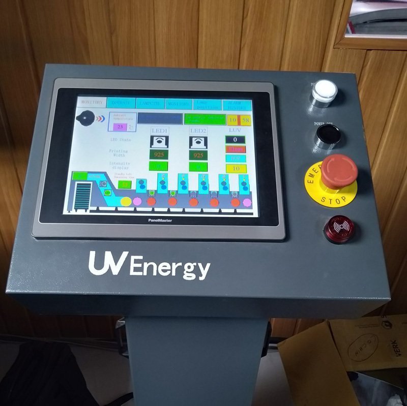 The press comes with Multi-Wave LED UV technology by UV Energy Japan Ltd.
